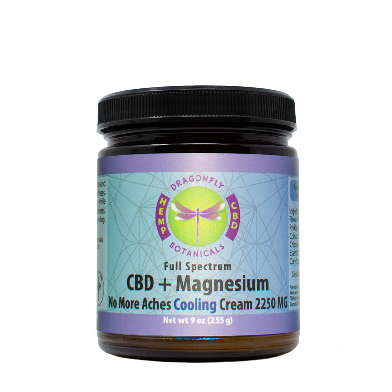 CBD + Magnesium No More Aches Full Spectrum Cooling Topical Cream