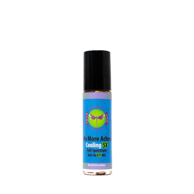 Buy No More Aches Cooling Full Spectrum 5X CBD ROLL-ON | Dragonfly