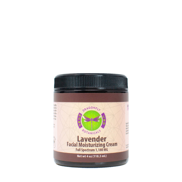 Full Spectrum Hemp CBD Face Cream Lavender with Natural Healing
