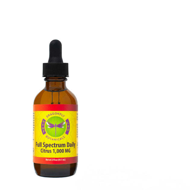 Full Spectrum Daily Citrus CBD Hemp Oil - CBD Tincture For Sale