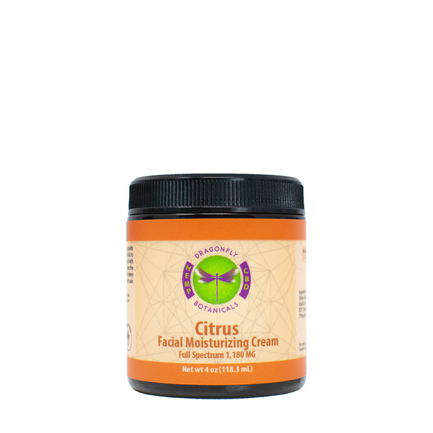 Full Spectrum Hemp CBD Face Cream Citrus - natural wrinkle