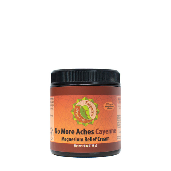 Magnesium No More Aches CAYENNE Relief Cream | Dragonfly Botanicals