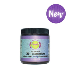 CBD + Magnesium No More Aches Full Spectrum Cooling Topical Cream
