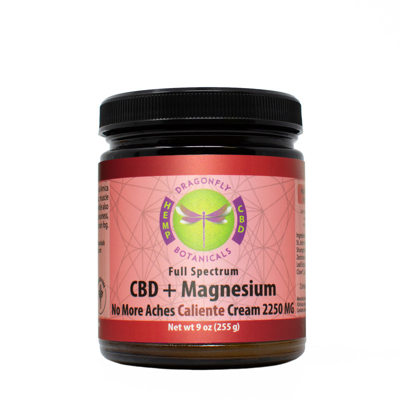 CBD + Magnesium No More Aches Full Spectrum Caliente Topical Cream