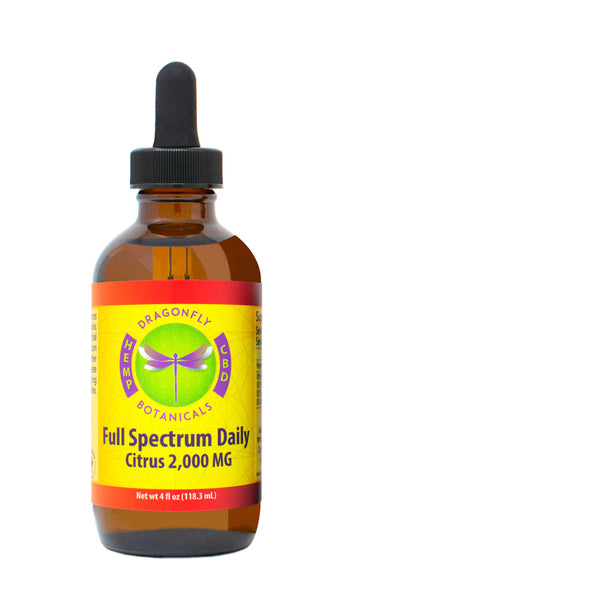 Full Spectrum Daily Citrus CBD Hemp Oil - CBD Tincture For Sale