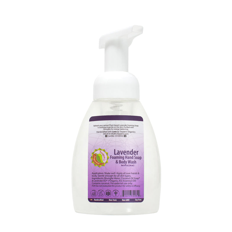 lavender plant foaming Foaming Hand Soap, Body Wash & Shampoo 3 in 1