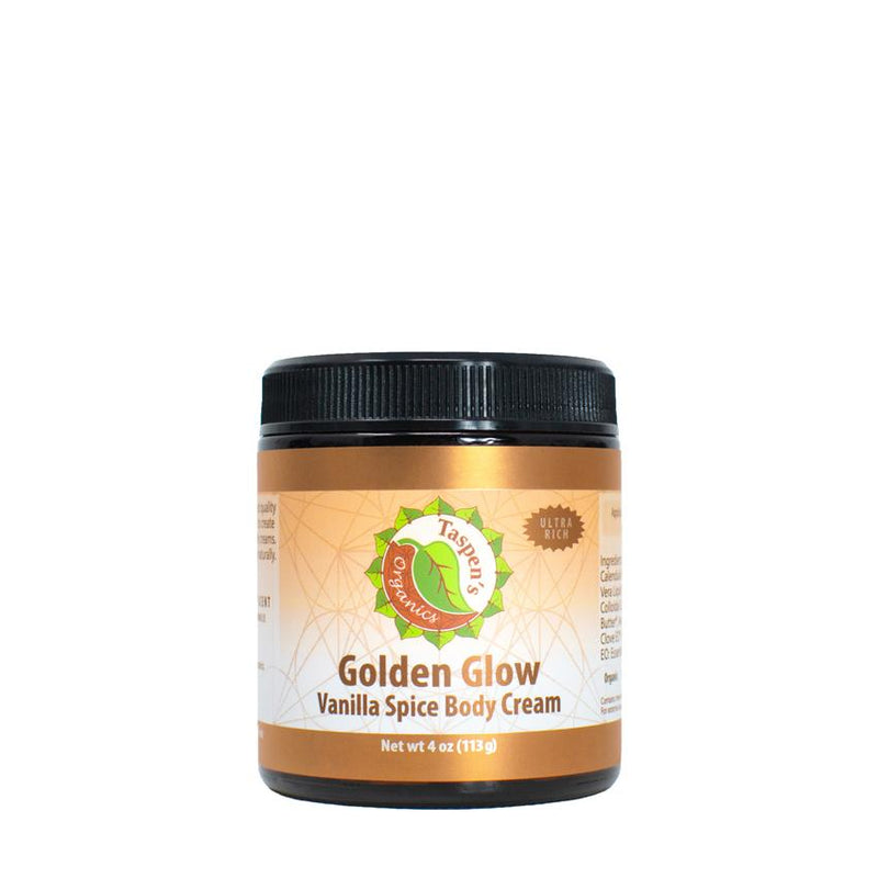 Golden Glow Vanilla Spice Body Cream - 4oz