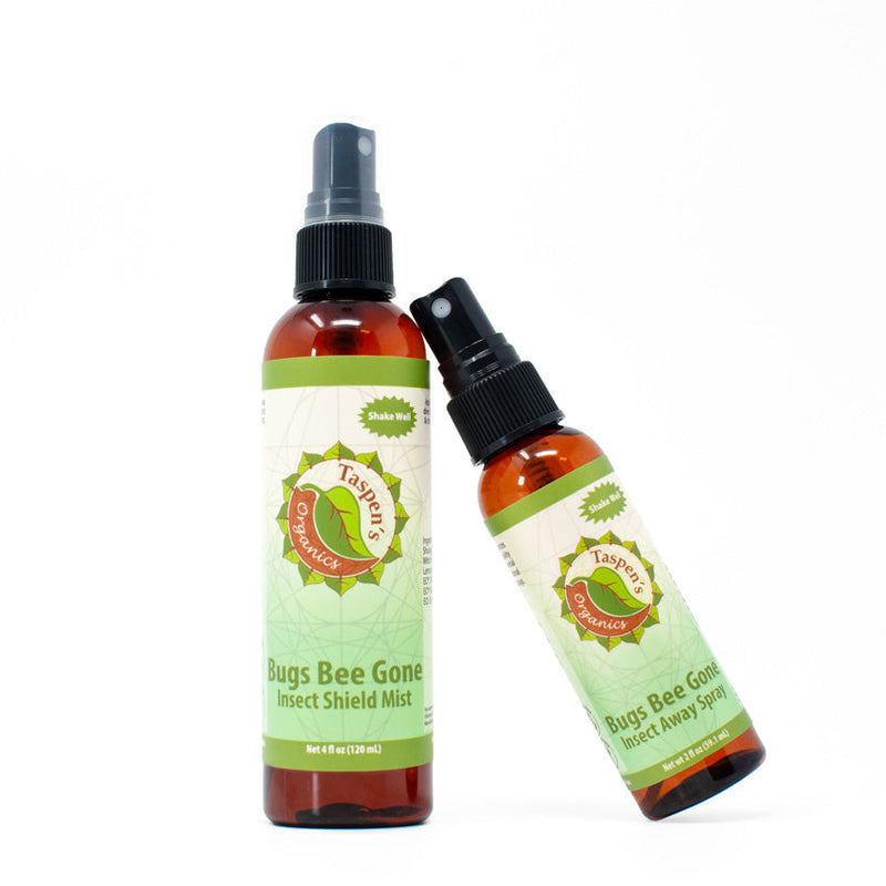 Organic essential oil bug spray. Lemongrass, red thyme, peppermint, catnip and lavender insect shield.